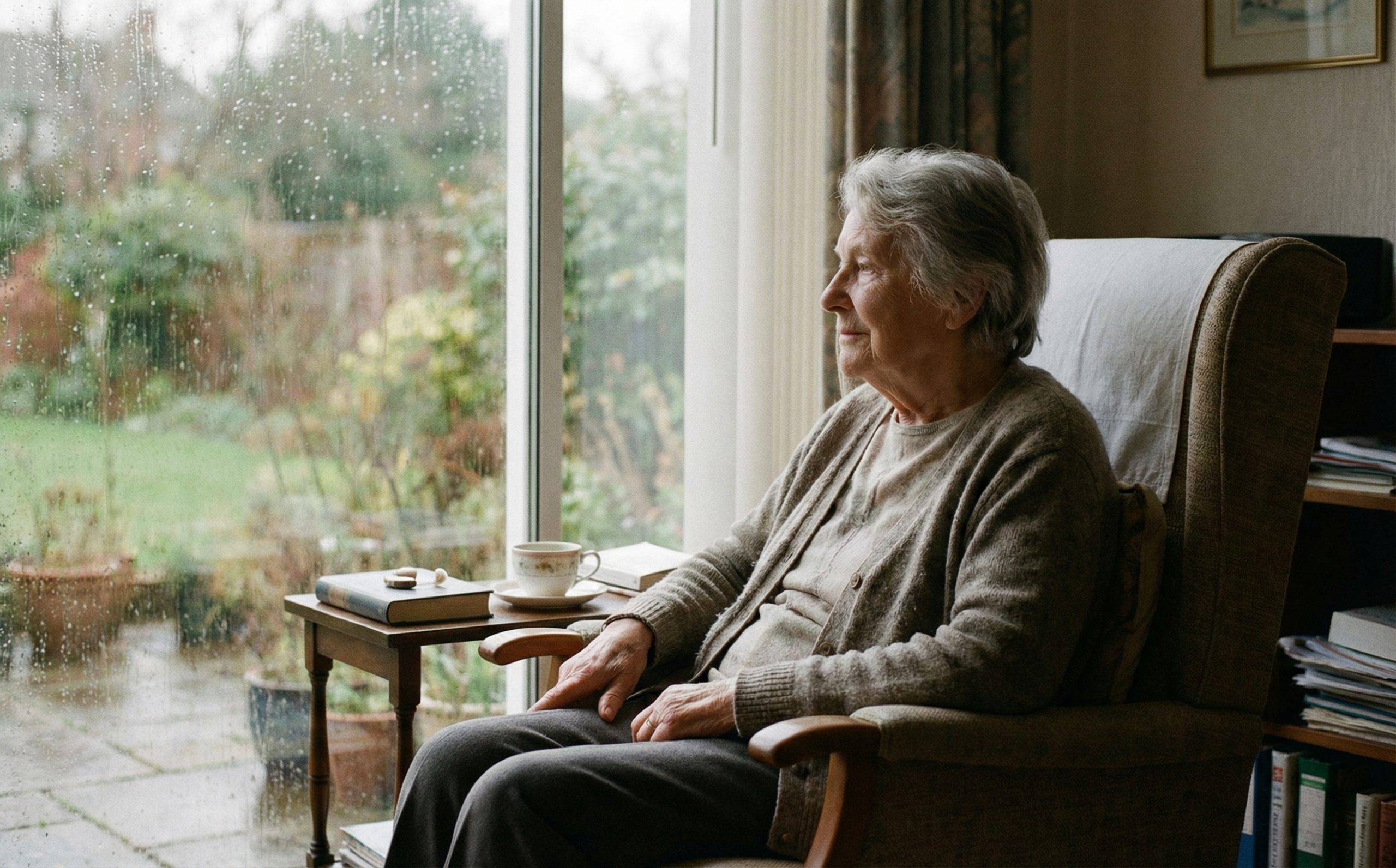 Person experiencing social isolation